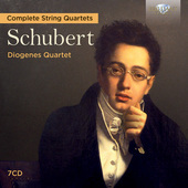 Album artwork for Schubert: COMPLETE STRING QUARTETS