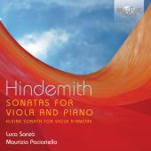 Album artwork for Hindemith: Sonatas for Viola &  Piano