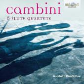 Album artwork for CAMBINI: 6 FLUTE QUARTETS