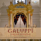 Album artwork for Galuppi: ORGAN SONATAS
