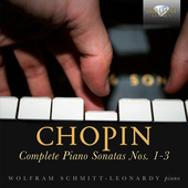 Album artwork for Chopin: Complete Piano Sonatas Nos. 1-3