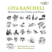 Album artwork for Kancheli: Miniatures for Violin and Piano