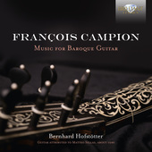Album artwork for Campion: Music for Baroque Guitar