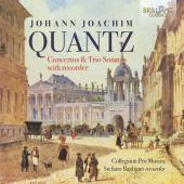 Album artwork for Quantz: Concertos & Trio Sonatas with Recorder