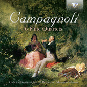 Album artwork for Campagnoli: 6 Flute Quartets
