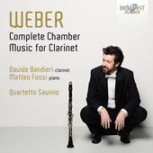 Album artwork for Weber: Complete Chamber Music for Clarinet