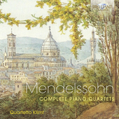 Album artwork for Mendelssohn: Complete Piano Quartets