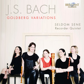 Album artwork for GOLDBERG VARIATIONS for Recorder Quintet