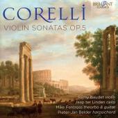 Album artwork for A. Corelli: Violin Sonatas, Op. 5