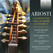 Album artwork for Ariosti: 6 Lessons for Viola d'Amore and Continuo