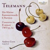 Album artwork for Telemann: Die Kleine Kammermusik: 6 Partiten - Har