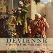 Album artwork for Devienne: 6 Trios for Flute, Viola & Cello