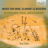 Album artwork for MUSIC FOR OBOE, CLARINET & BASSOON