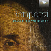 Album artwork for Bonporti: Sonatas Op. 2 for 2 Violins and B.C.