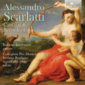 Album artwork for Scarlatti: Cantatas & Recorder Concertos