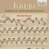 Album artwork for Krebs: Complete Harpsichord Music