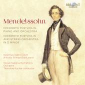 Album artwork for Mendelssohn: Concerto for Violin and Piano