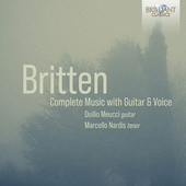 Album artwork for Britten: Complete Music with Guitar & Voice