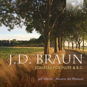Album artwork for Braun: Sonatas for Flute & B.C.