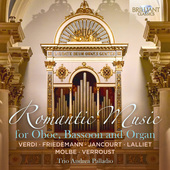 Album artwork for Romantic Music for Oboe, Bassoon and Organ