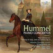 Album artwork for Hummel: Piano Concertos, Vol. 2