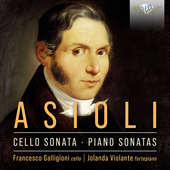Album artwork for Asioli: Cello Sonata