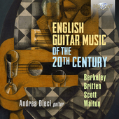 Album artwork for English Guitar Music of the 20th Century