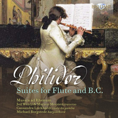 Album artwork for SUITES FOR FLUTE AND B.C.