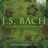 Album artwork for Bach: English Suites, BWV806-811