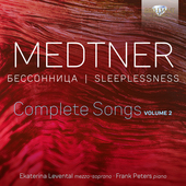 Album artwork for Medtner: Sleeplessness