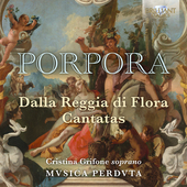 Album artwork for Porpora: Dalla Reggia di Flora Cantatas