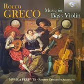 Album artwork for Greco: Music for Bass Violin