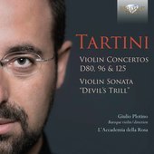 Album artwork for Tartini: Violin Concertos D80