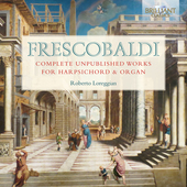 Album artwork for Frescobaldi: Complete Unpublished Works for Harpsi