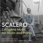Album artwork for Scalero: Complete Music for Violin and Piano