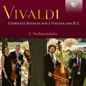Album artwork for Vivaldi: Complete Sonatas for 2 Violins and B.C.
