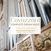 Album artwork for Cavazzoni: Complete Organ Music