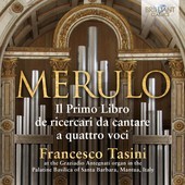 Album artwork for Merulo: Organ Music il primo libro de ricercari da