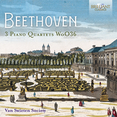 Album artwork for Beethoven: 3 Piano Quartets, WoO 36