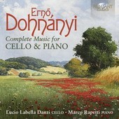 Album artwork for Dohnányi: Complete Music for Cello and Piano