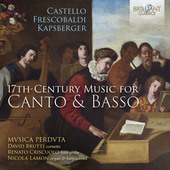 Album artwork for 17th-Century Music for Canto & Basso