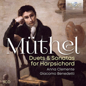 Album artwork for Müthel: Duets and Sonatas for Harpsichord