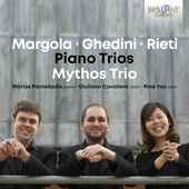 Album artwork for Margola-Ghedini-Rieti: Piano Trios