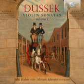 Album artwork for Dussek: Violin Sonatas