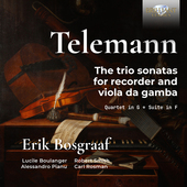 Album artwork for Telemann: Trio Sonatas for Recorder and Viola da G