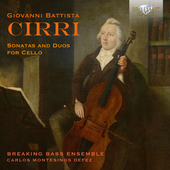 Album artwork for Cirri: Sonatas and Duos for Cello