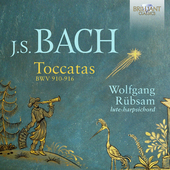 Album artwork for Bach: Toccatas, BWV 910-916