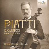 Album artwork for Piatti: 12 Capricci for Cello Solo