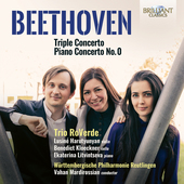 Album artwork for Beethoven: Triple Concerto & Piano Concerto No.0