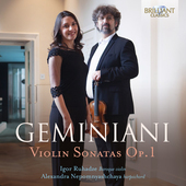 Album artwork for Geminiani: Violin Sonatas